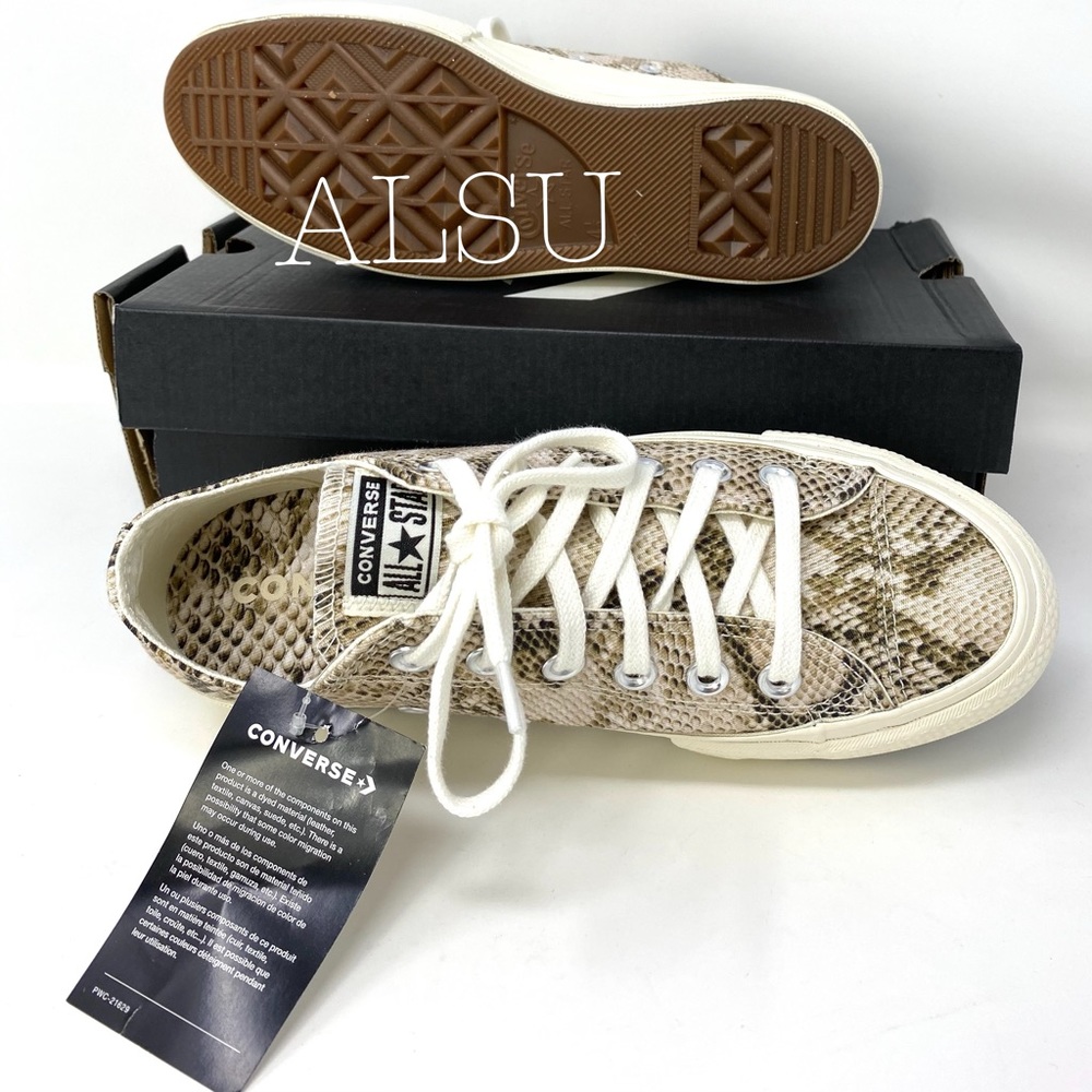 Converse Ctas Lift OX Egret Platform W 564677c - Picture 3 of 11